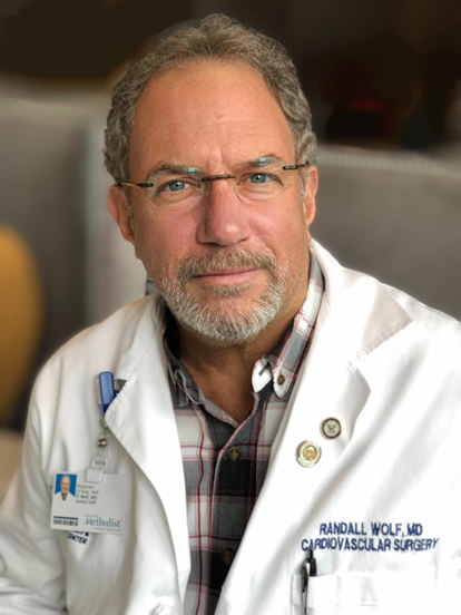 Dr. Randall K. Wolf, MD, FACS, FACC is a cardiovascular surgeon and a pioneer in the minimally invasive surgical treatment of atrial fibrillation (AFib).
